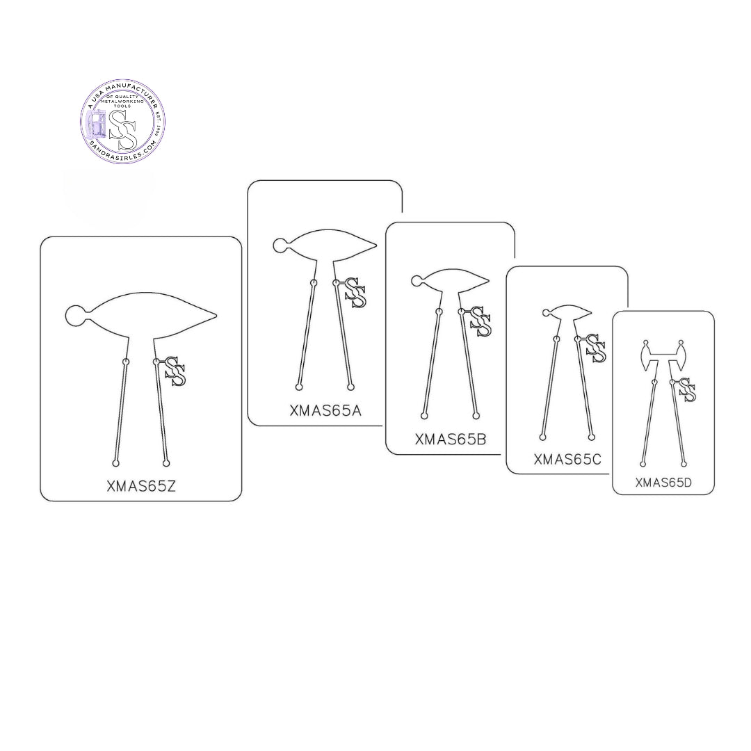 PANCAKE DIE XMAS65 CHRISTMAS ORNAMENT